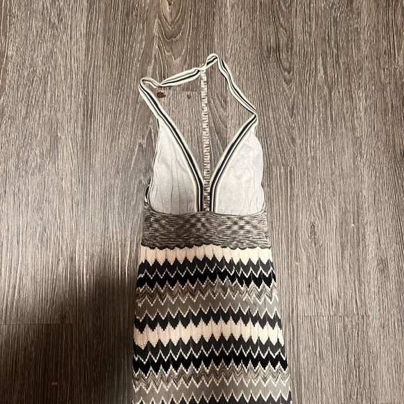 Victoria's Secret Black and White Resort Halter Maxi Dress - Picture 4 of 7